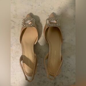 Adrienne Vittadini Jeweled Kitten Heel